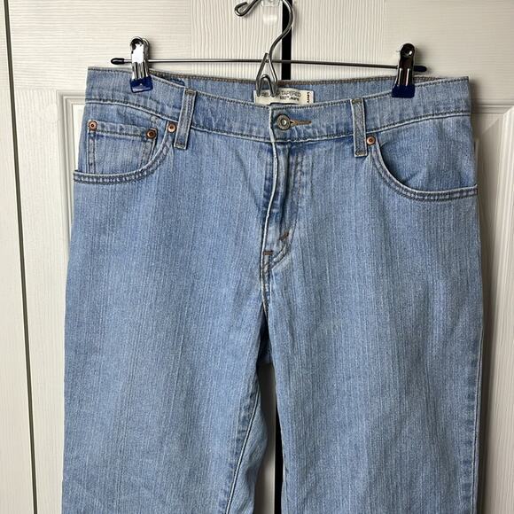 Levi’s 550 Relaxed Tapered Jeans Light Blue 8 Medium - Picture 5 of 10